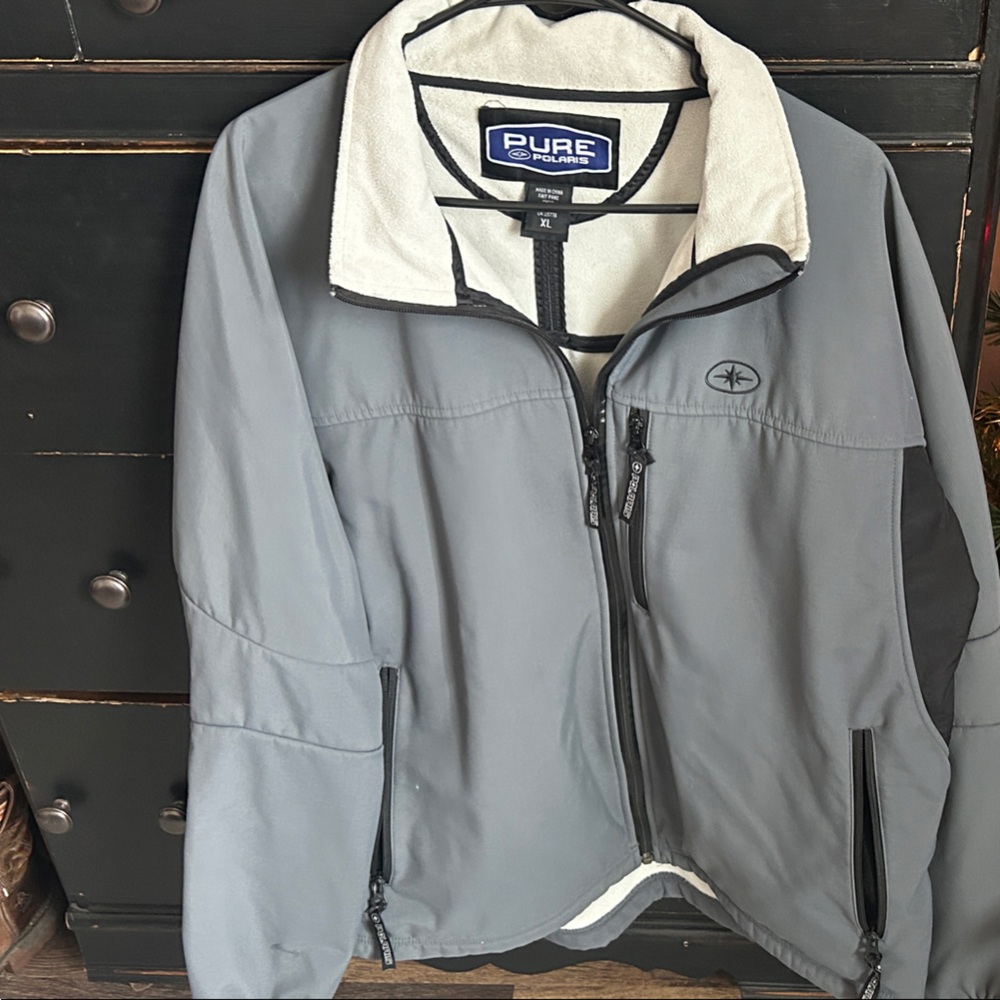 Pure Polaris Men's Performance Jacket - Gray